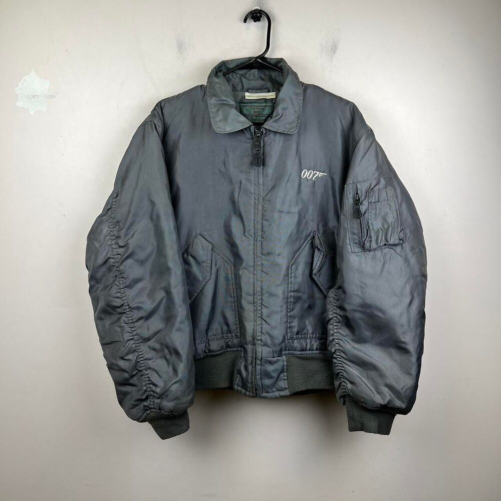 James Bond The World Is Not Enough Cobles Flight CW (MA2) Jacket 1999 Size L